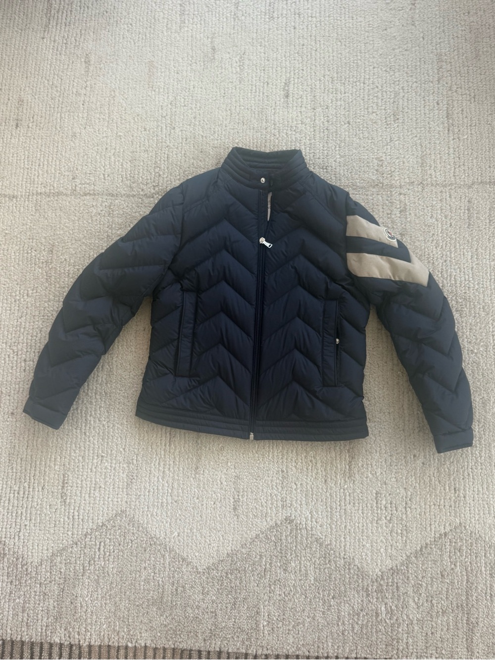 Moncler Boy's Otalus Down Biker Jacket